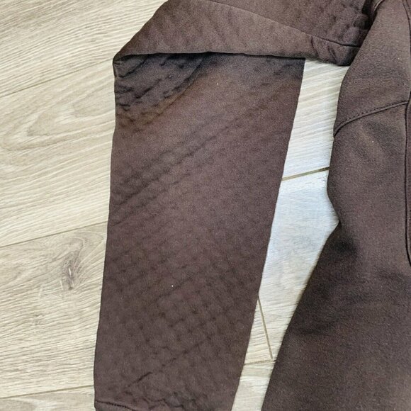 Nike Sphere Thermal Jacket Women's Size S brown Waffle Weave Running Outdoors - Picture 10 of 12